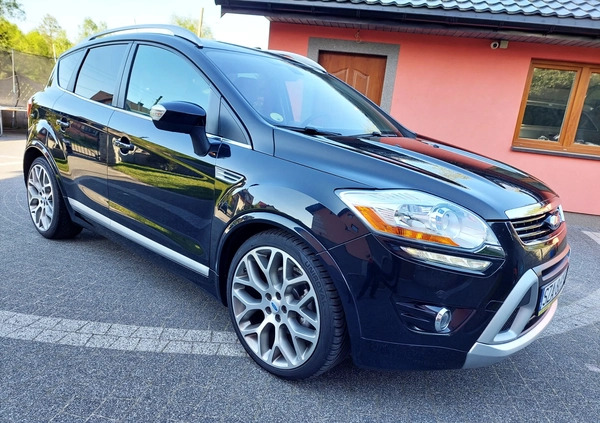 Ford Kuga cena 44900 przebieg: 229000, rok produkcji 2012 z Poręba małe 436